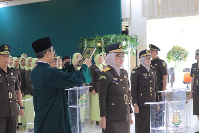 Tujuh Pejabat Strategis Dilantik di Kejati DIY, Perkuat Penegakan Hukum