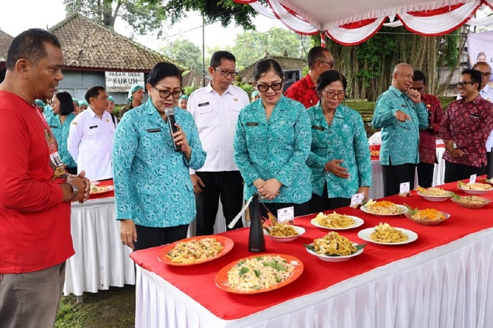 Kobarkan Semangat Gotong Royong, PKK Bali Jadikan Tabanan Titik Pertama Gerakan Sosial Berkelanjutan