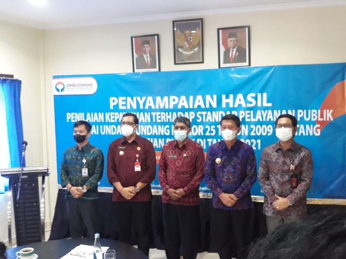 Ombudsman Bali Berikan Rapor Hijau Pelayanan Publik untuk Tiga Pemkab