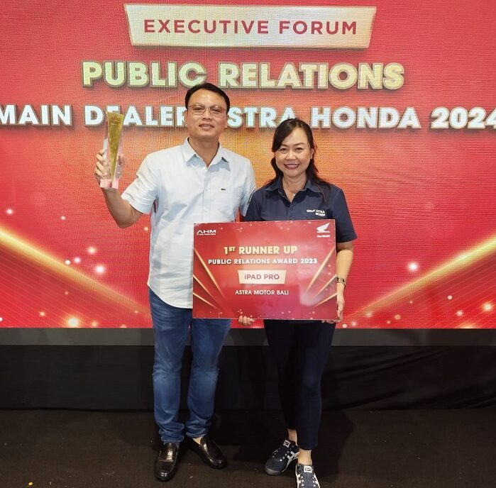 Astra Motor Bali Kembali Persembahkan Podium Juara PR Award 2024