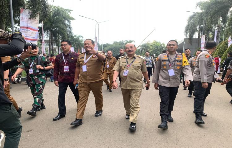 Plt Bupati Karangasem Artha Dipa Hadiri Rakornas Pemerintah Pusat dan Daerah di Sentul