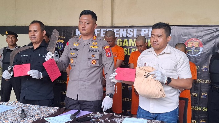 Polisi Bekuk 3 Pelaku Pembacokan Dua Warga yang Hendak Tes CPNS di Jogja