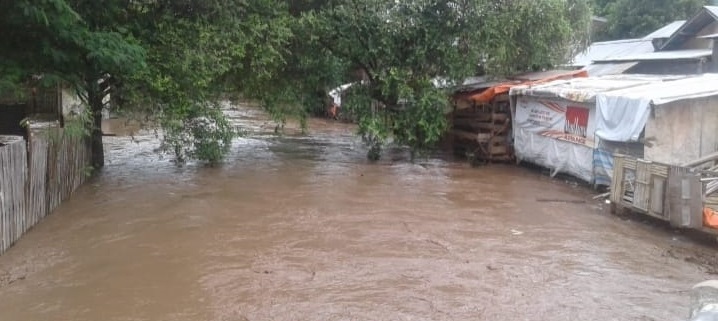 Hujan Intensitas Tinggi, Banjir Landa Kota Bima 248 Rumah Warga Terendam