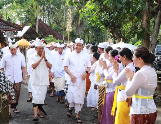 Gubernur Koster dan Masyarakat Bali Doakan Kelancaran KTT G20