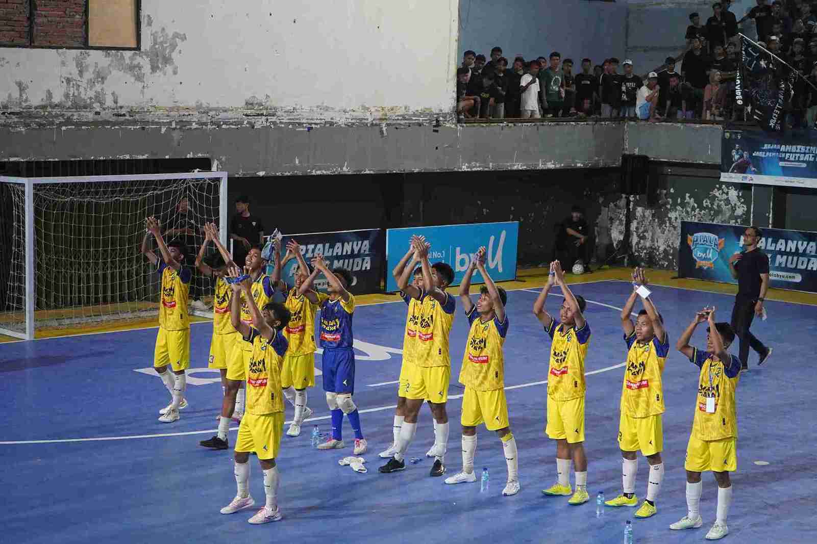 Mataram Tuan Rumah Kejuaraan Futsal Berkelas, Piala byU Jaring Talenta Terbaik Masuk Klub Profesional