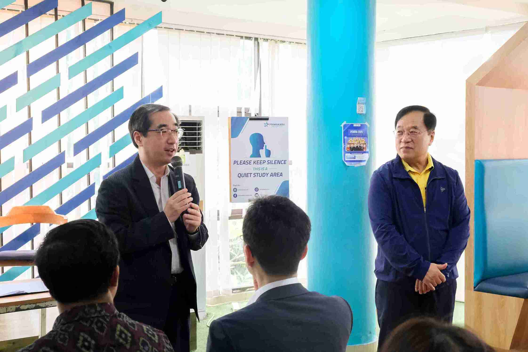 Primakara University Perkuat Jejaring Global, Hadirkan Tiga Profesor AI dari Korea Selatan