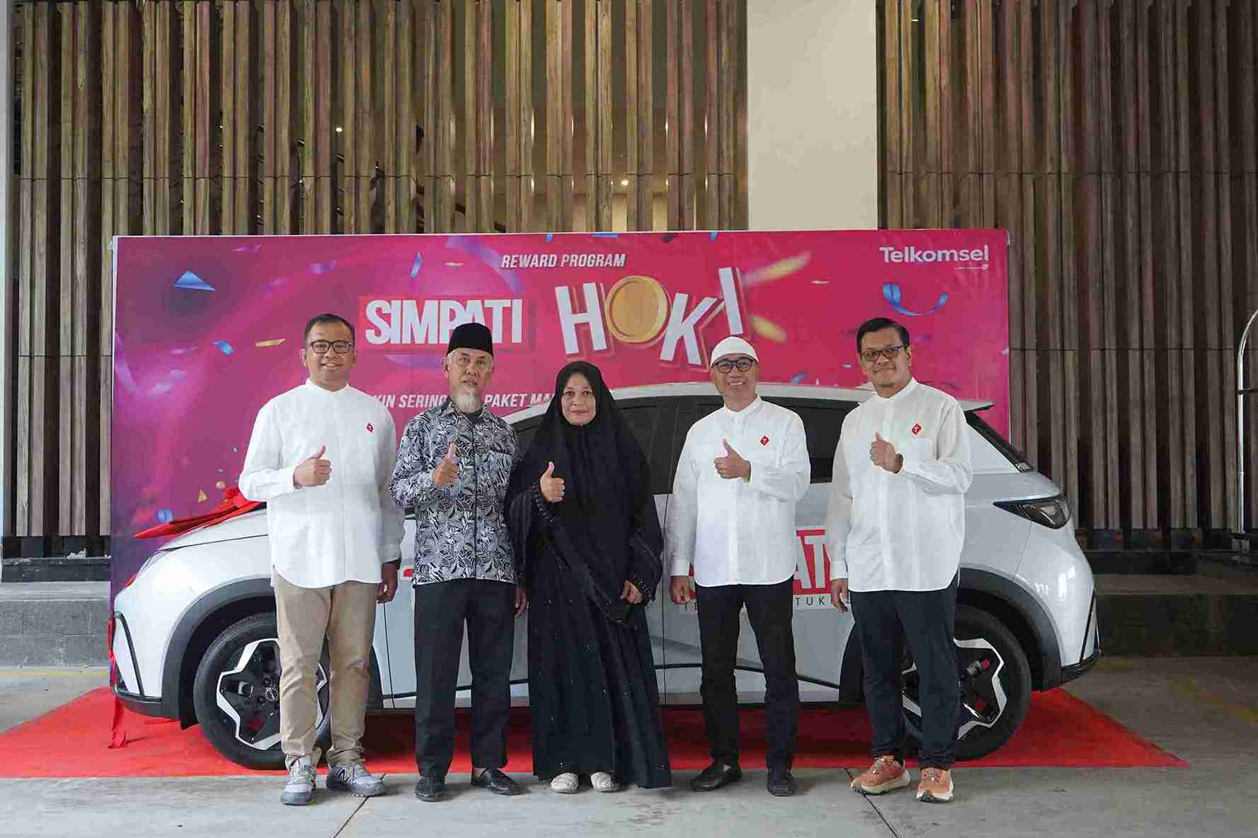 Ramadan Membawa Berkah, Pelanggan Telkomsel Bima Dapat Grand Prize Mobil Listrik BYD
