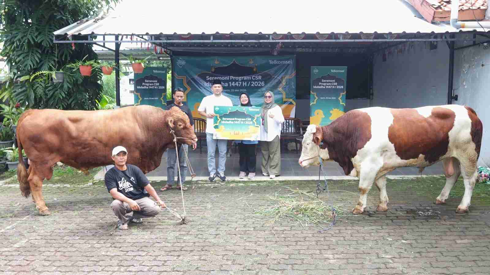 Rayakan Iduladha 1447 H, Telkomsel Tebar Kebaikan Lewat Program ‘Sambungkan Senyuman’