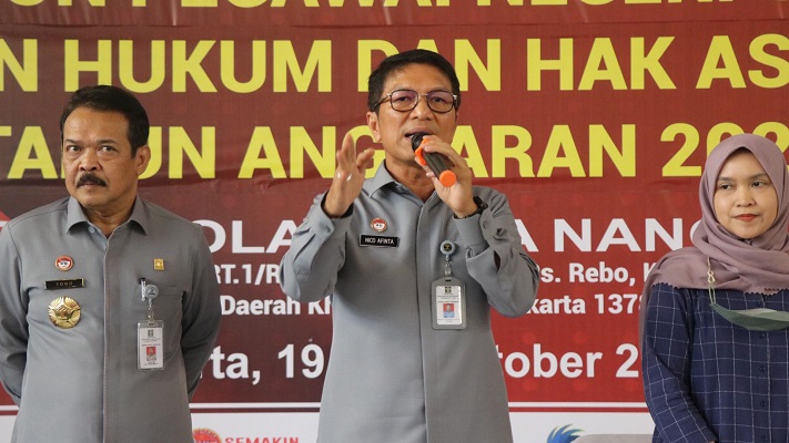 Seleksi CPNS Kementerian Hukum dan Hak Asasi Manusia, Sekjen Kemenkumham ke Peserta: Tunjukkan Kemampuan Terbaik