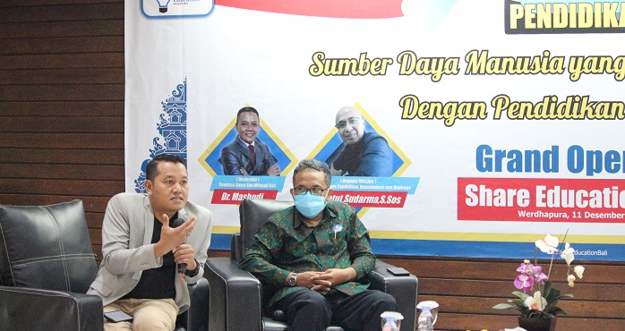 Share Education Bali Gelar Talkshow Soroti Isu Pendidikan di Indonesia