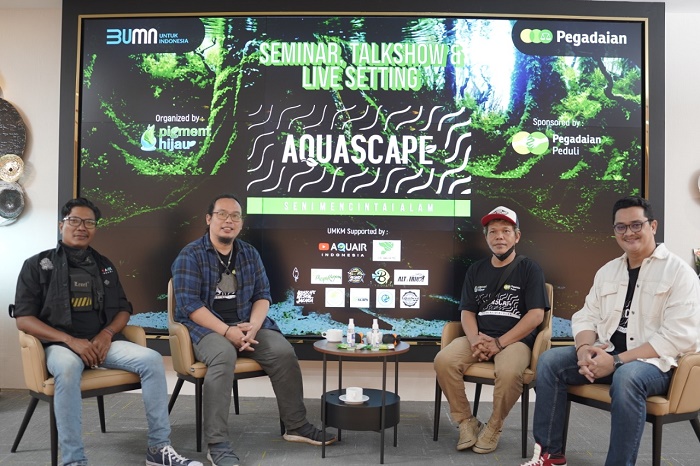 Ajak UMK Berbisnis Aquascape, Pegadaian Dorong Kepedulian Lingkungan dan Hasilkan Cuan