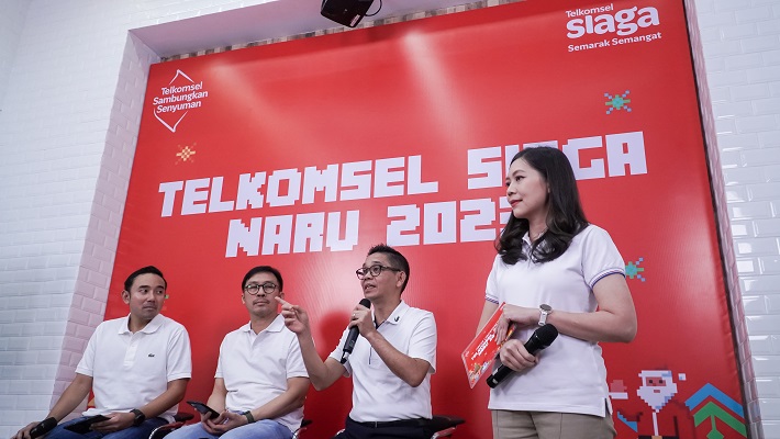 Telkomsel Siaga Optimalkan 233 Ribu BTS Antisipasi Lonjakan Trafik Naru hingga 13 Persen