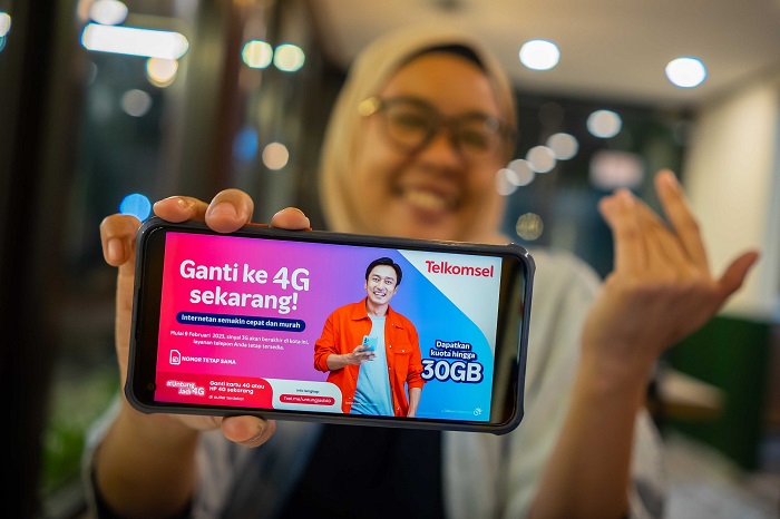 Pemerataan Jaringan 4G LTE Telkomsel Jangkau 204 Kabupaten dan Kota di Indonesia