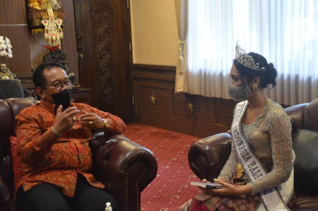 Puteri Indonesia 2022, Wagub Cok Ace Harapkan Laksmi Shari Berikan Vibrasi Positif