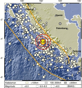 Gempa M5,0 Guncang Seluma Provinsi Bengkulu