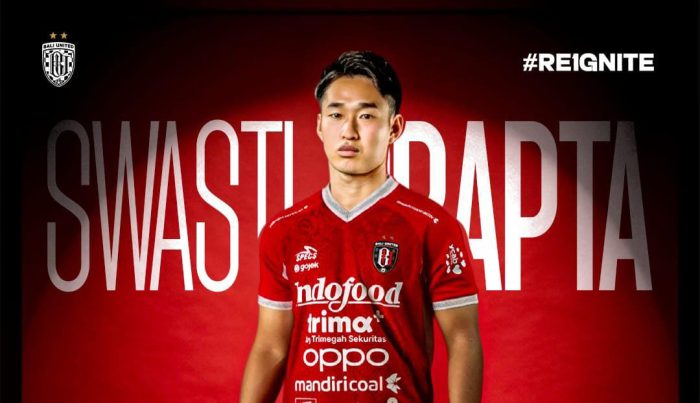 Bali United Datangkan Mantan Pemain Timnas U23 Jepang, Teppei Yachida