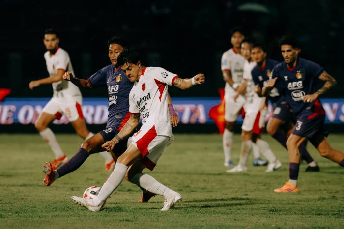Bali United Takluk Atas Persik Kediri Dengan Skor 3-2