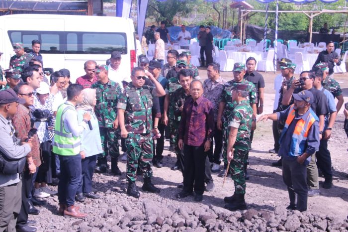 Gubernur Bali Tinjau Langsung Pematangan Lahan Guna Persiapkan Pembangunan PSEL