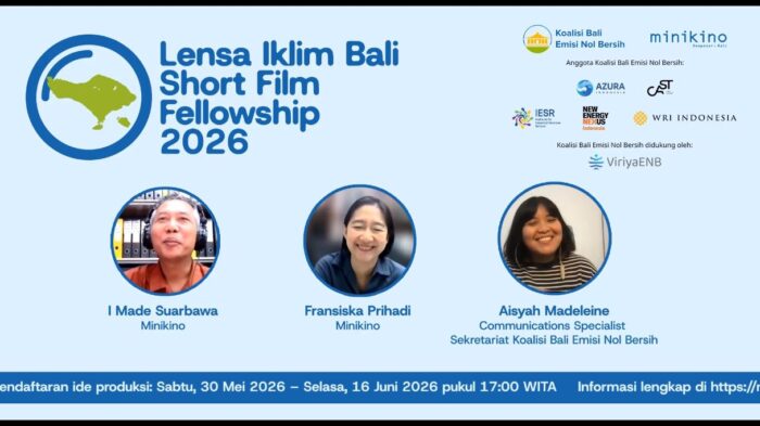 Koalisi Bali Emisi Nol Bersih Dan Minikino Resmi Luncurkan Lensa Iklim Bali