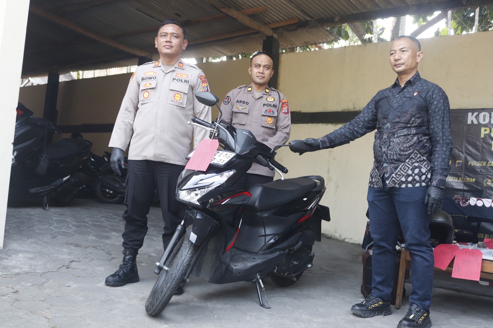 Polsek Gamping Ringkus Sindikat Curanmor Lintas Provinsi Spesialis Mobil Gran Max