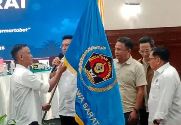 Menang Telak di Konferensi, Tantan Sulthon Bukhawan Resmi Pimpin PWI Jawa Barat 2026–2031