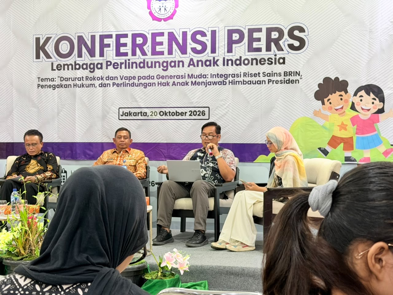 Indonesia Darurat Rokok dan Vape: LPAI, BNN, dan Kemenkes Desak Perlindungan Total Generasi Muda