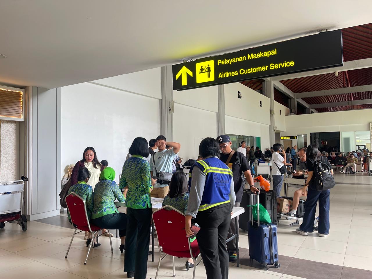 Erupsi Gunung Anak Krakatau Ganggu Penerbangan, Sejumlah Jadwal di Bandara Ngurah Rai Bali Dibatalkan