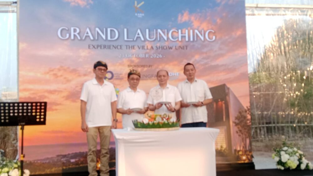 Garap Pasar Luxury Living Bali Selatan, KSO KANA Hills Ungasan Kembangkan 55 Unit Villa