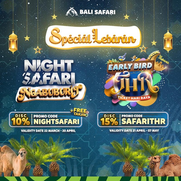 Semarak Kemenangan Ramadhan di Bali Safari Park