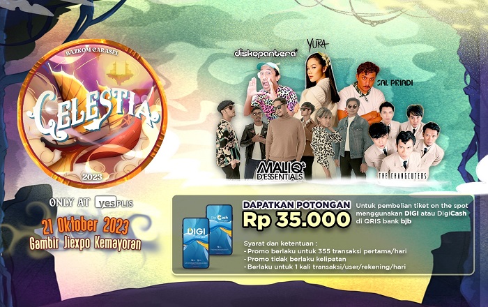 bank bjb Dukung Event Celestia, Hadirkan Promo Diskon Hingga Fastlane untuk Masuk ke Lokasi