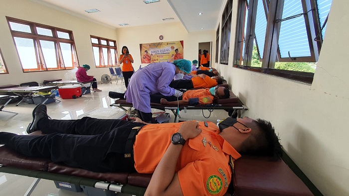 Basarnas Serentak Gelar Donor Darah saat Masuki Usia Emas