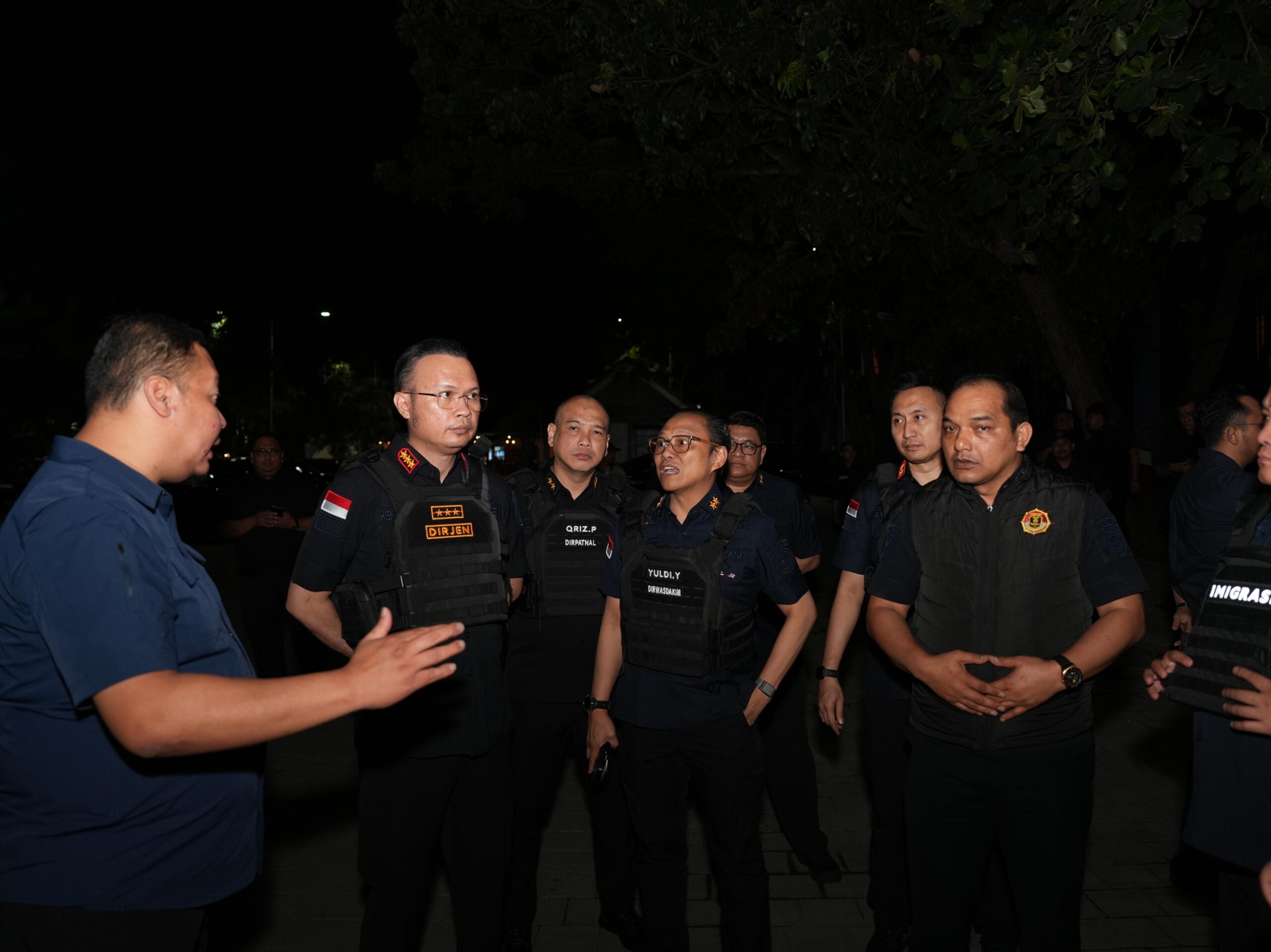 Razia Malam di Canggu, 6 WNA Diamankan Dirjen Imigrasi
