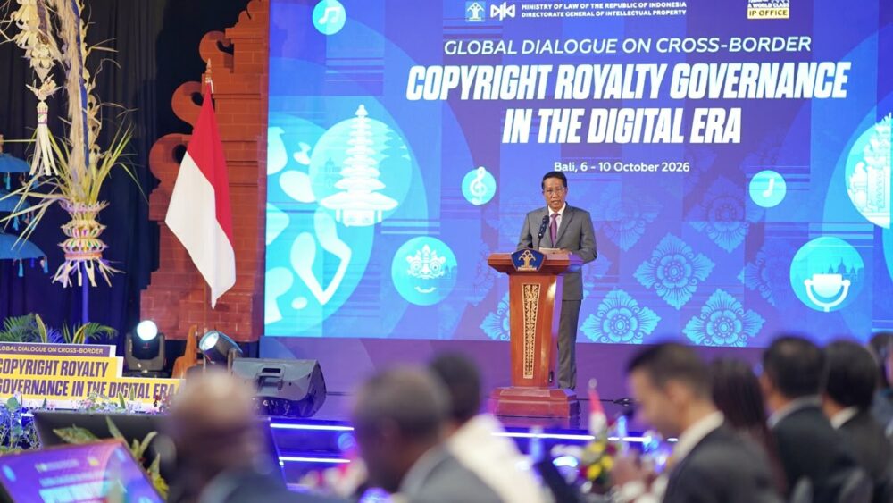 Indonesia Dorong Tata Kelola Royalti Hak Cipta Lintas Negara yang Transparan di Era Digital