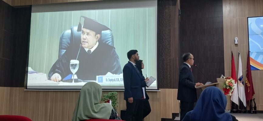 FH UII Lahirkan Doktor Hukum ke-208: Sukardi Bedah Nalar Hukum Hakim dan Kesengajaan Ganda Korupsi Kolektif