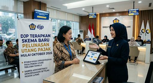 DJP Terapkan Skema Baru Pelunasan Utang Pajak Mulai Oktober 2026