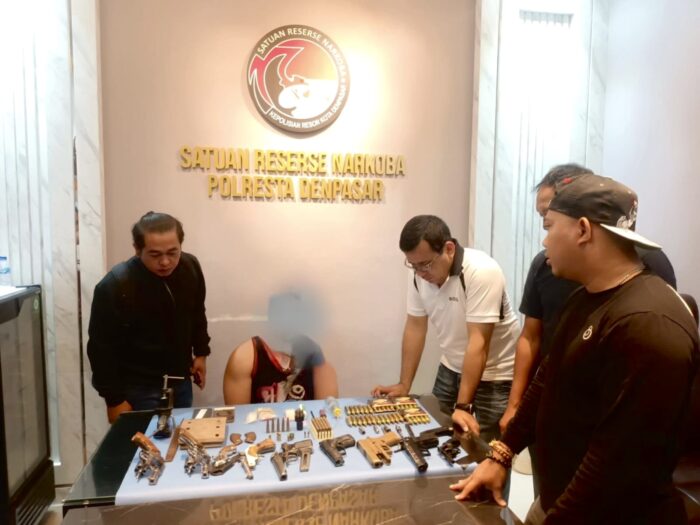 Pelatih MMA di Bali Ditangkap Polisi Terkait Narkoba, Kedapatan Simpan Senpi dan Puluhan Amunisi