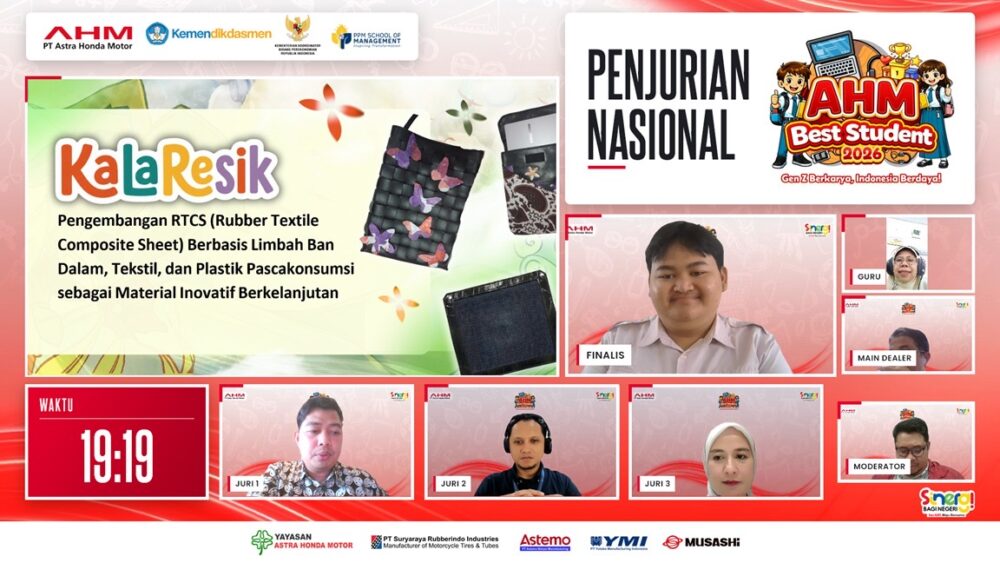 Siswi SMAN 1 Tabanan Sabet Dua Penghargaan dalam AHM Best Student 2026