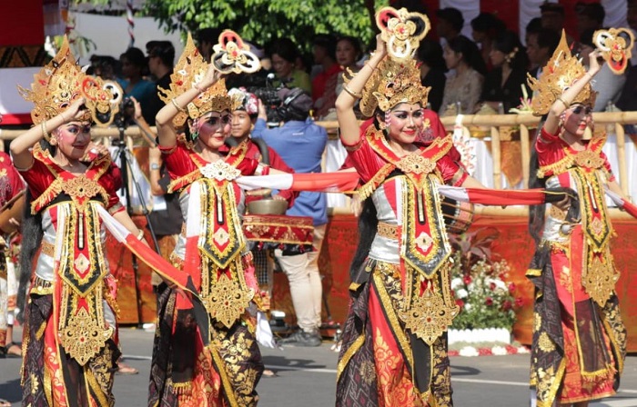 PKB XLV Bali, Duta Kabupaten Tabanan Pukau Megawati dan Ribuan Penonton