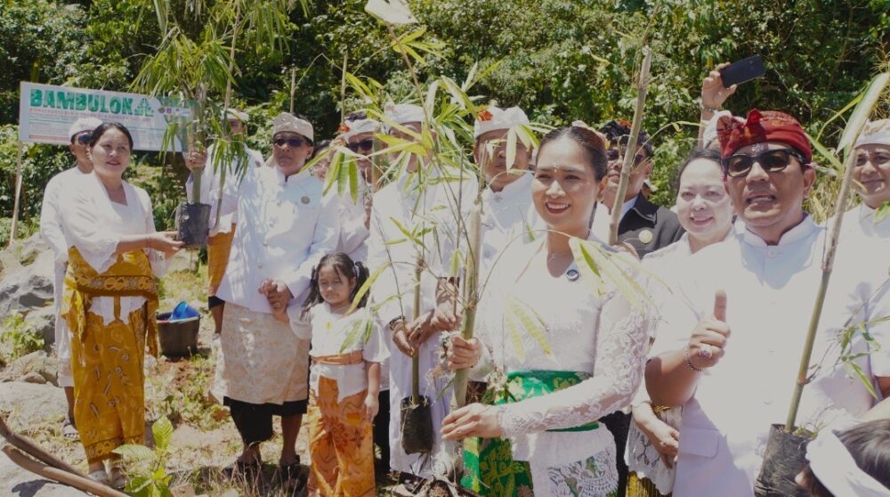 Kolaborasi Ekologi dan Religi: Yayasan Bambu Lingkungan Lestari Luncurkan Gerakan Bambuloka di Bali