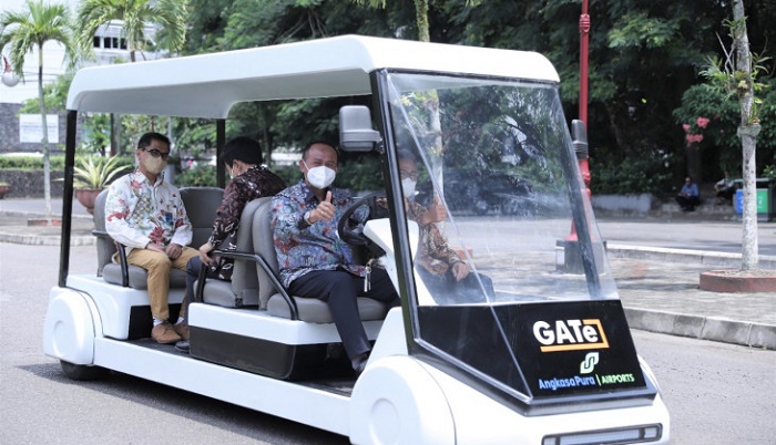 Fakultas Teknik UGM Kembangkan Mobil Listrik GATe, Siap Digunakan di Bandara Yogyakarta