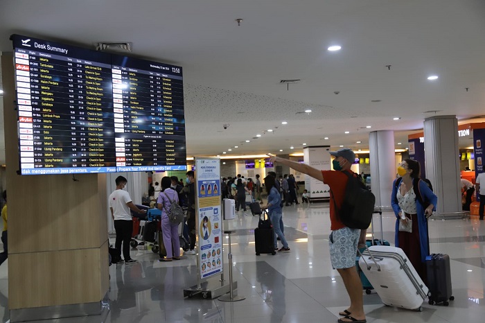 Bandara Ngurah Rai Catat 590 Ribu Penumpang di Januari 2022