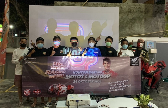 Astra Motor Bali  Ajak Honda Community Nobar Keseruan MotoGP