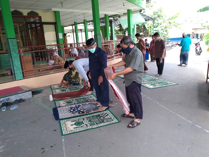 Prokes Covid-19 Dijalankan Ketat di Masjid Baiturahman Palgading