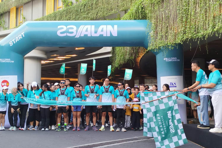 23 Tahun Paradise Indonesia: Ribuan Peserta Ikuti Jalan Sehat ‘23Jalan’ di Enam Kota