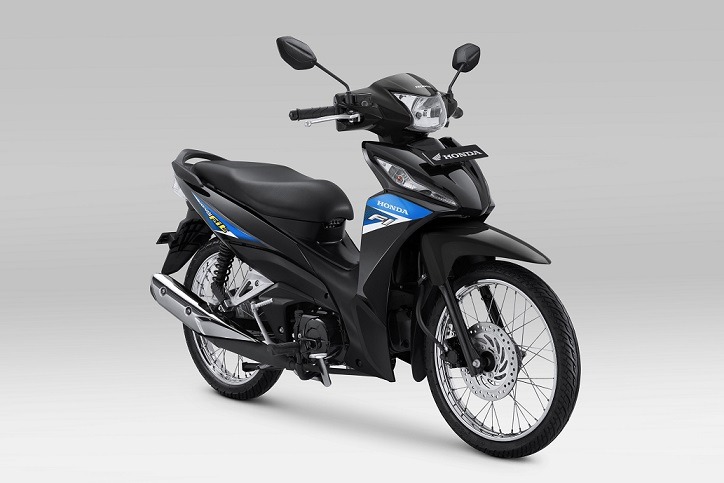 Motor Bebek Honda Revo Tampil Memikat dengan Stripe Baru