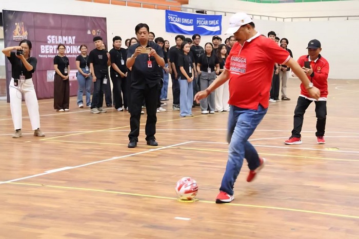 Wujudkan Generasi Sportif, Pemkab Tabanan Buka Turnamen Futsal Mahatma Cup 2026
